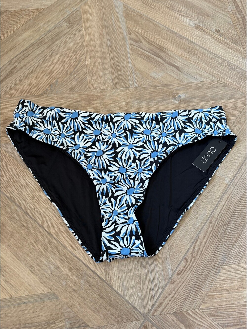 Cuup The Brief Swim Bottom Bloom Cloud Size 7 or 2X Floral Beach Coastal